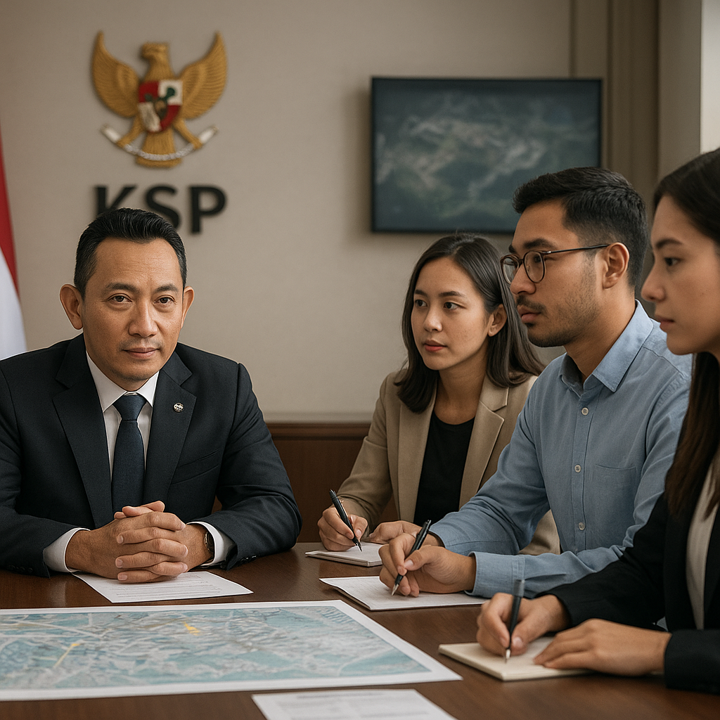 Analis: Listyo Sigit di KSP Perkuat Perspektif Keamanan dalam Pengawalan Pembangunan