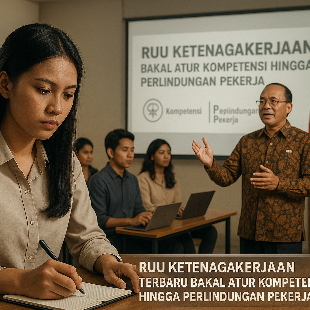 RUU Ketenagakerjaan Terbaru Bakal Atur Kompetensi hingga Perlindungan Pekerja