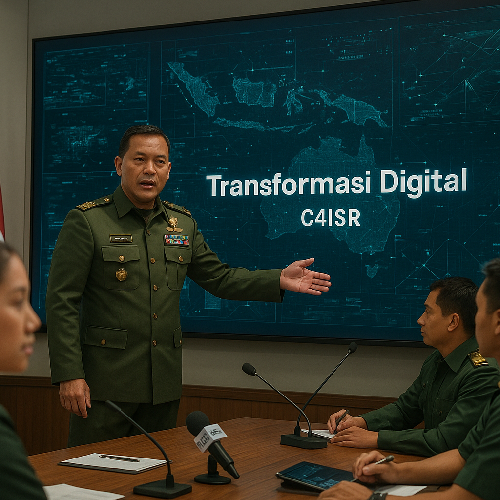 KSAD Pimpin Sidang Pimpinan, Tekankan Transformasi Digital di Jajaran AD