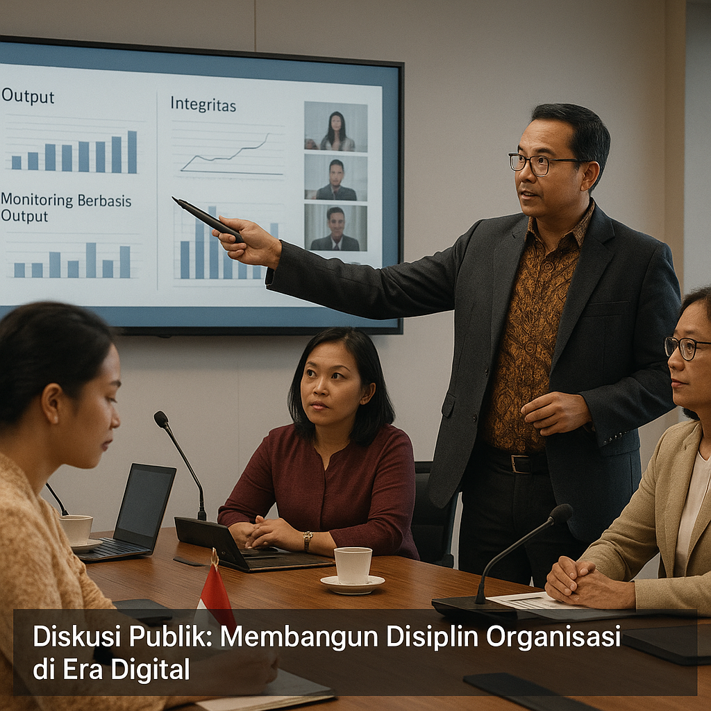 Diskusi Publik: Membangun Disiplin Organisasi di Era Digital