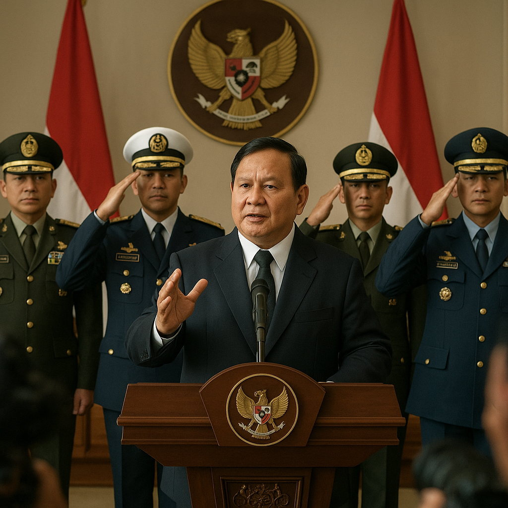 Prabowo Minta TNI Utamakan Prestasi, Bukan Senioritas dan Loyalitas Sempit
