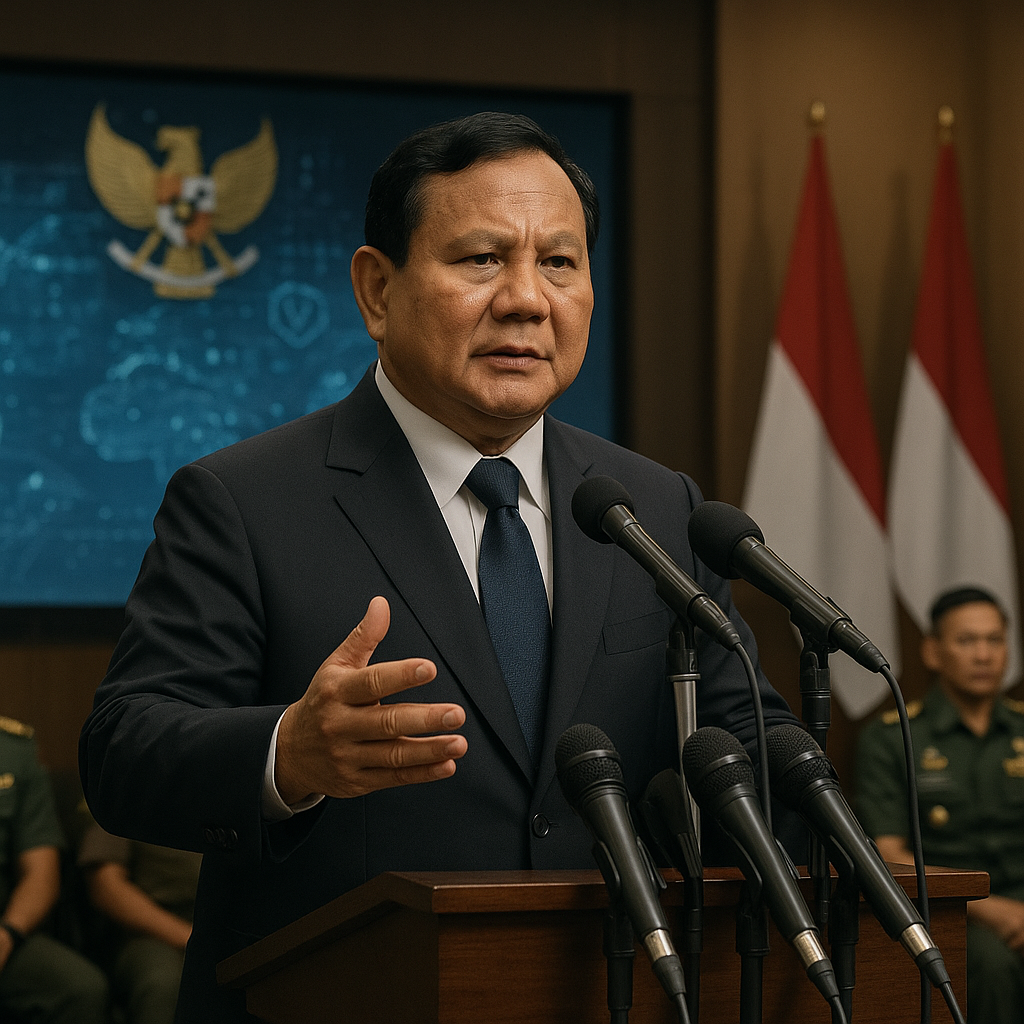 Prabowo: Perang Sekarang Belum Tentu Fisik, TNI Harus Belajar dan Berlatih!