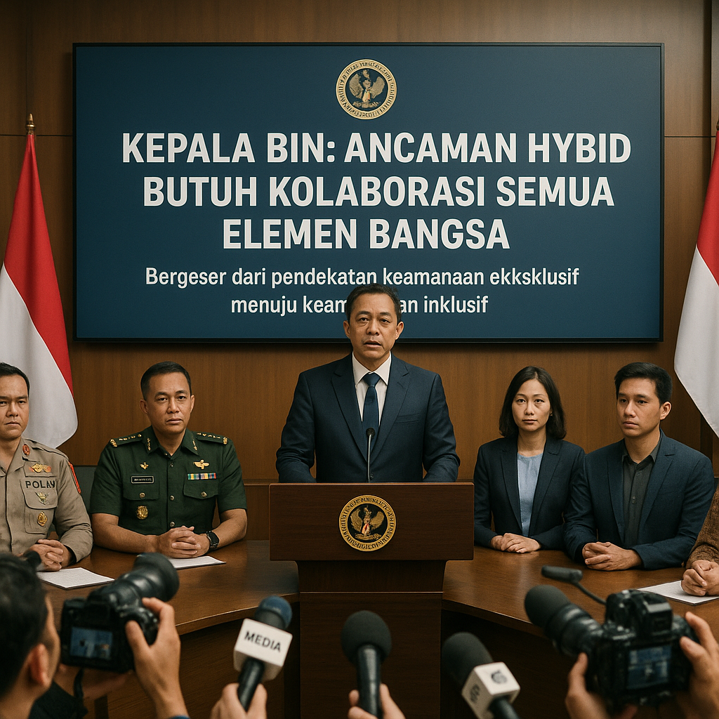 Kepala BIN: Ancaman Hybrid Butuh Kolaborasi Semua Elemen Bangsa