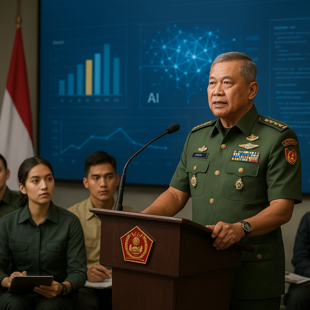 Jenderal TNI Dorong Perwira Muda Menguasai Teknologi Digital untuk Kepemimpinan Masa Depan