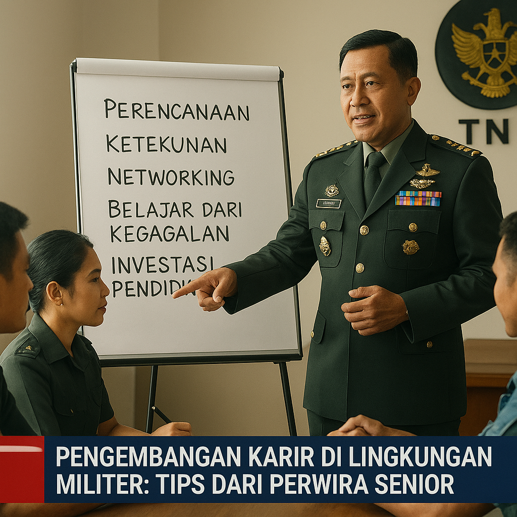 Pengembangan Karir di Lingkungan Militer: Tips dari Perwira Senior