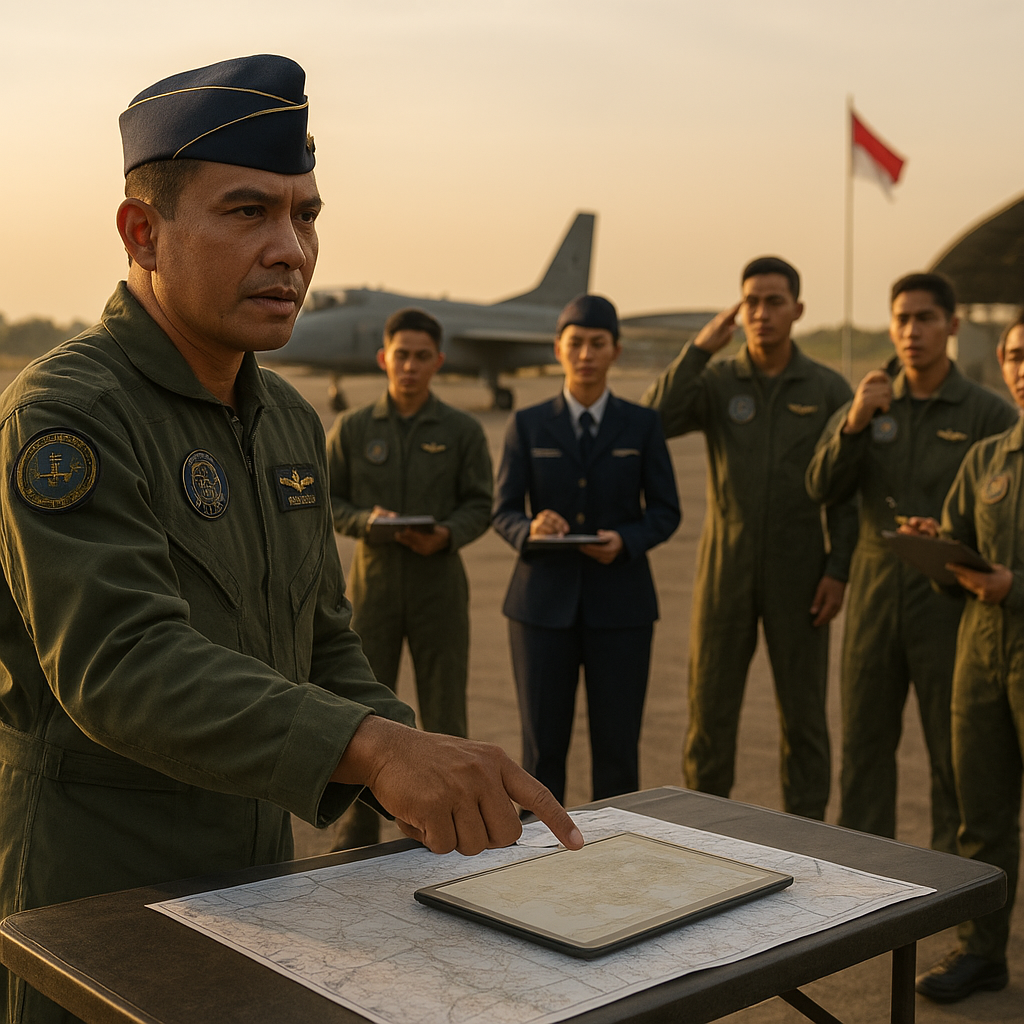 TNI AU Gelar Latihan Komando, Uji Ketahanan Pemimpin dalam Krisis