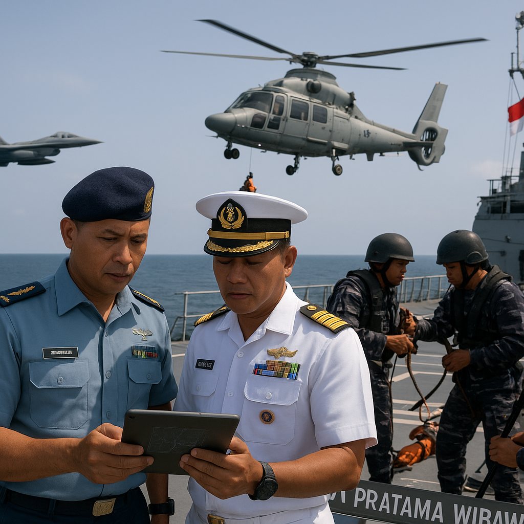 TNI AU dan AL Gelar Latihan Gabungan “Pratama Wibawa” untuk Uji Koordinasi Disiplin