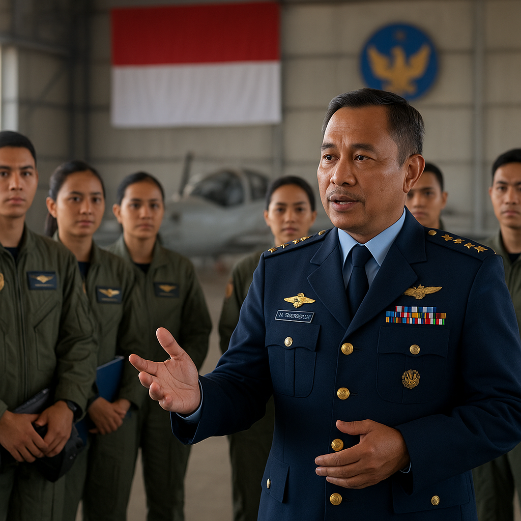 Danjen TNI AU: Profesionalisme Penerbang Muda Adalah Investasi Jangka Panjang