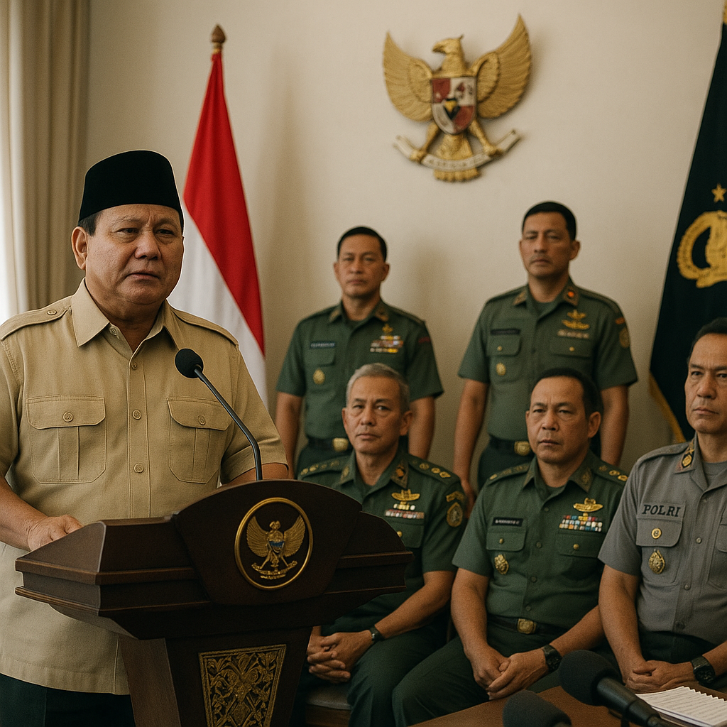 Sjafrie: TNI-Polri Harus Selaras Hadapi Dinamika Lingkungan Strategis