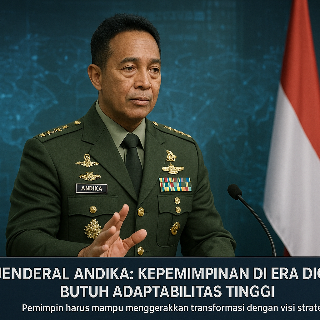 Jenderal Andika: Kepemimpinan di Era Digital Butuh Adaptabilitas Tinggi