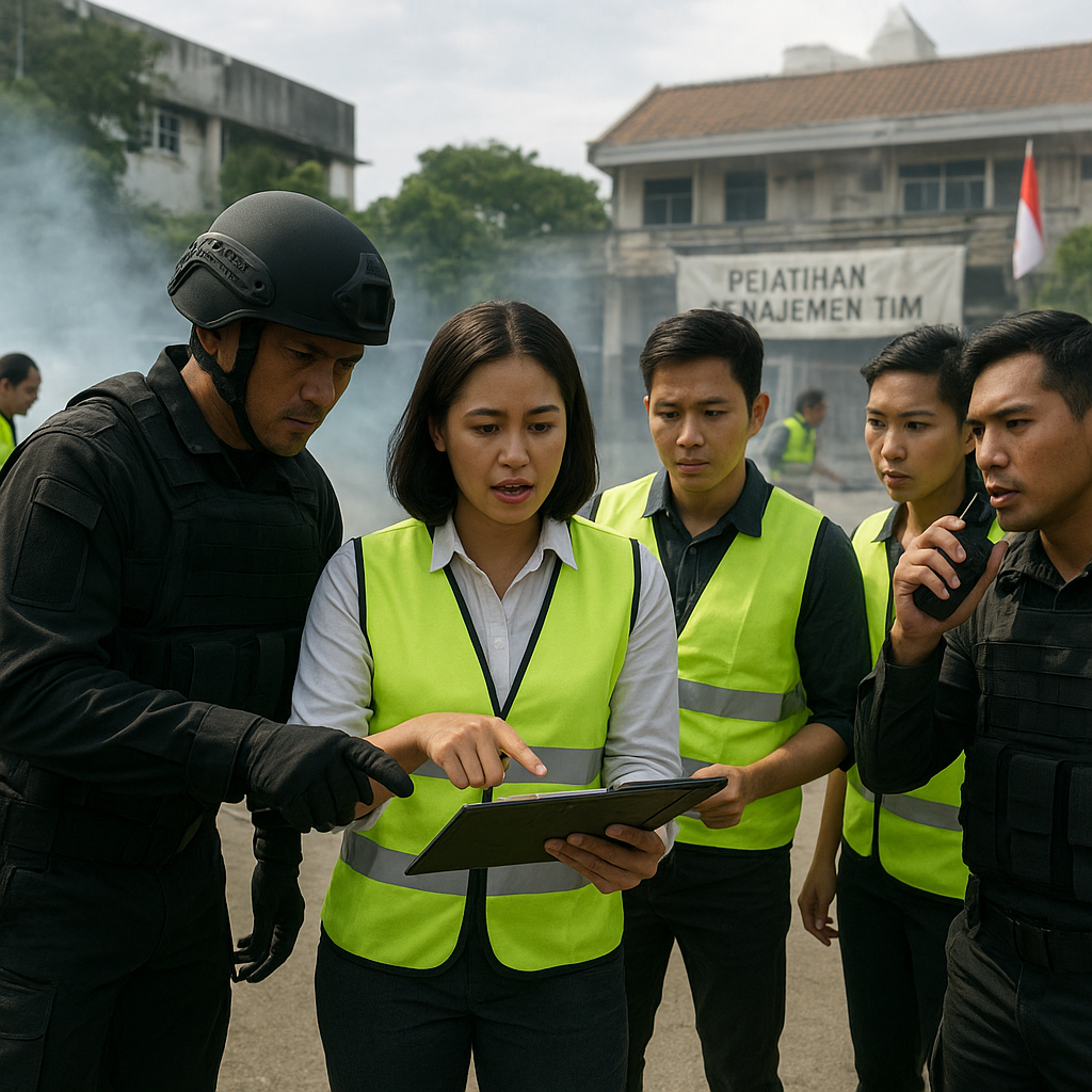 Pelatihan Manajemen Tim ala Brimob Diminati Eksekutif Muda Perusahaan Fintech