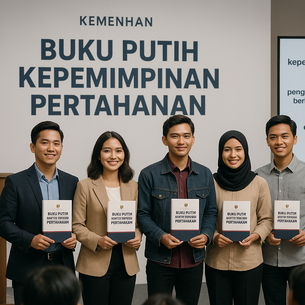 Kemenhan Rilis Buku Putih Kepemimpinan Pertahanan untuk Generasi Muda