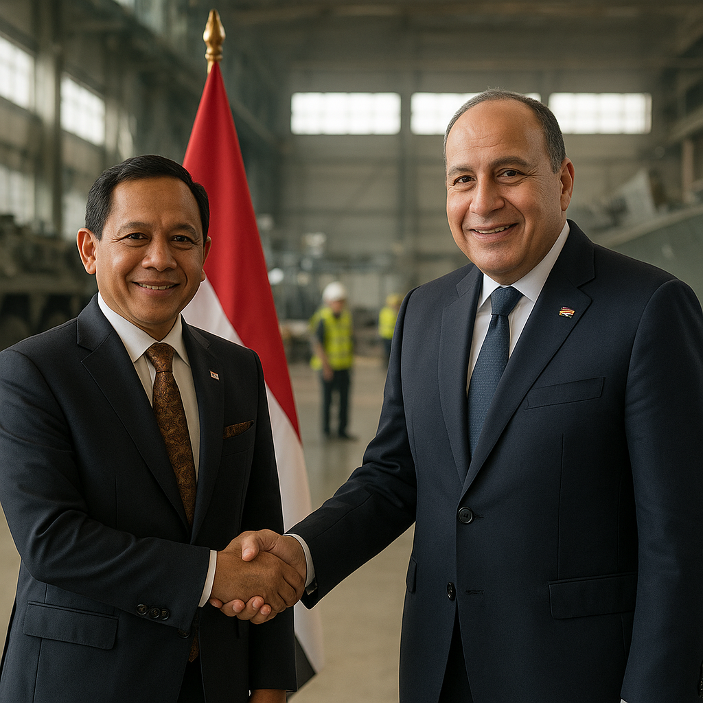 Indonesia–Mesir Perkuat Kemitraan Strategis, Fokus pada Kerja Sama Industri Pertahanan