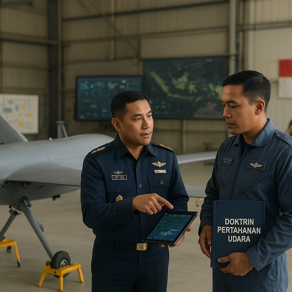 Modernisasi TNI AU: Pengadaan Drone Tempur dan Implikasinya terhadap Doktrin Pertahanan Udara