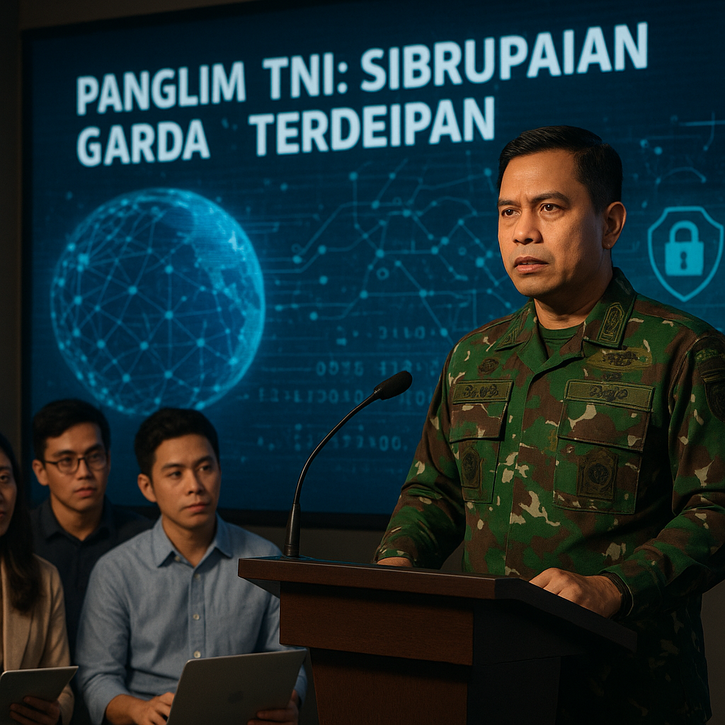 Panglima TNI: Siber Merupakan Garda Terdepan