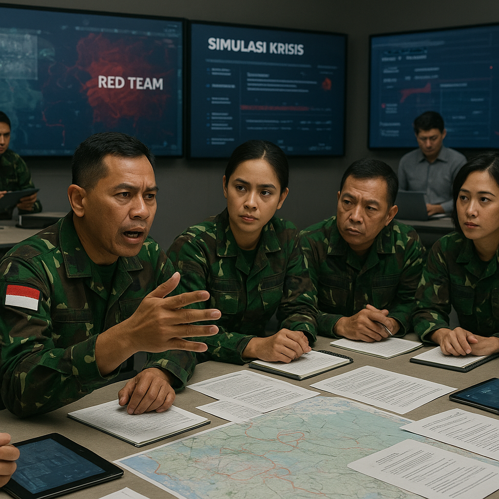 Pusat Analisis Strategis TNI Gelar Diskusi 'Decision-Making Under Pressure'
