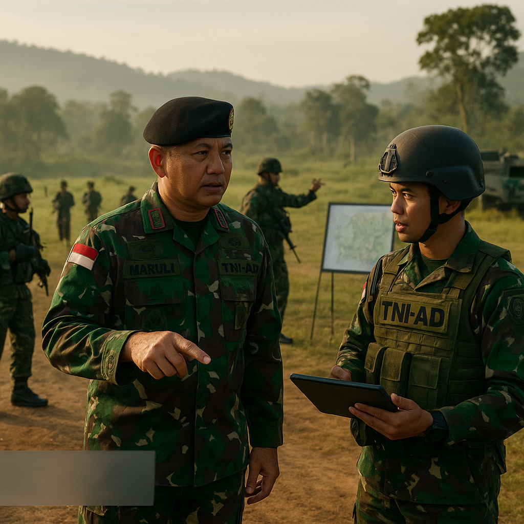 KSAD Tinjau Latihan Tempur: Tekankan Koordinasi dan Kepemimpinan di Level Unit