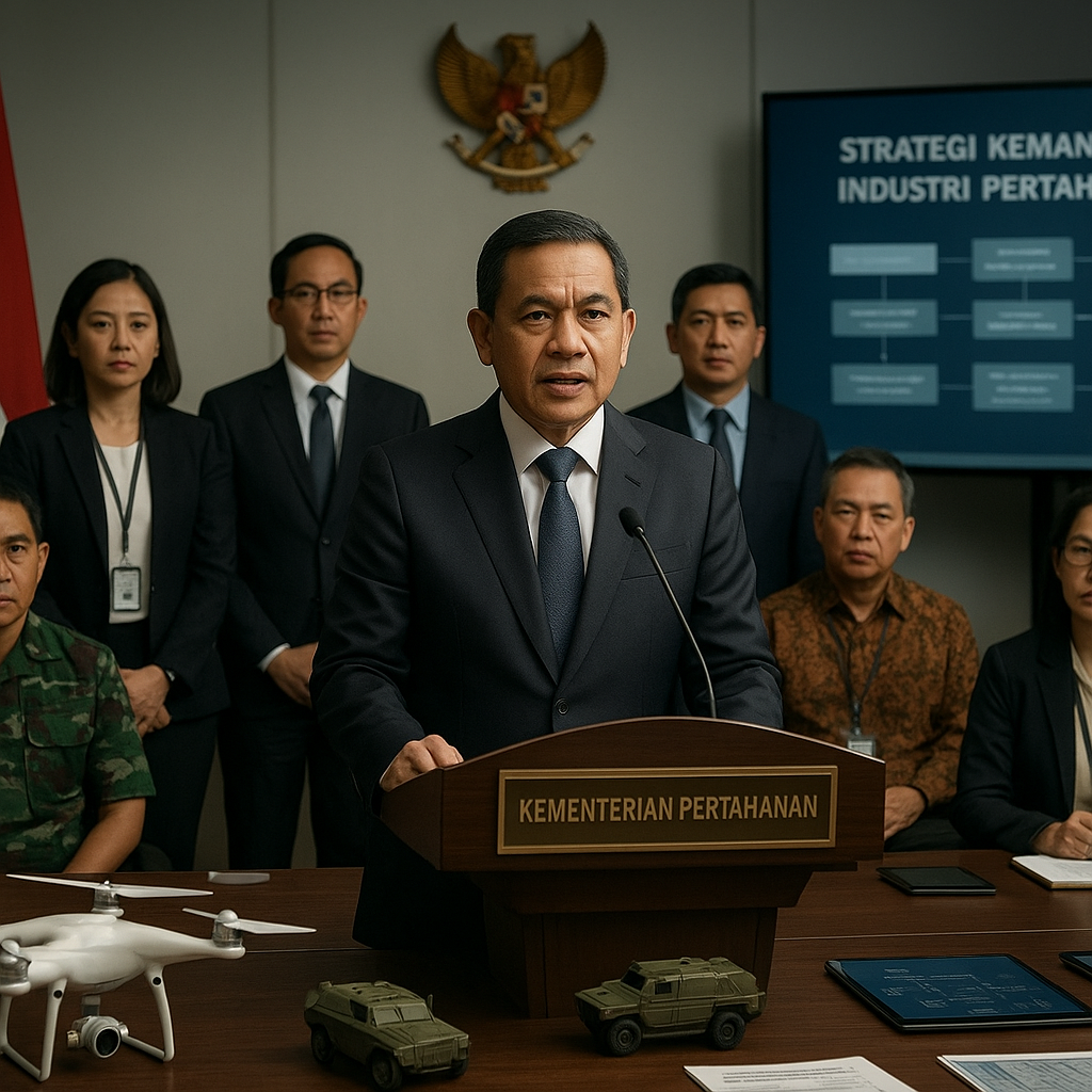 Menhan: Kemandirian Industri Pertahanan Butuh Manajemen Tim Lintas Sektor