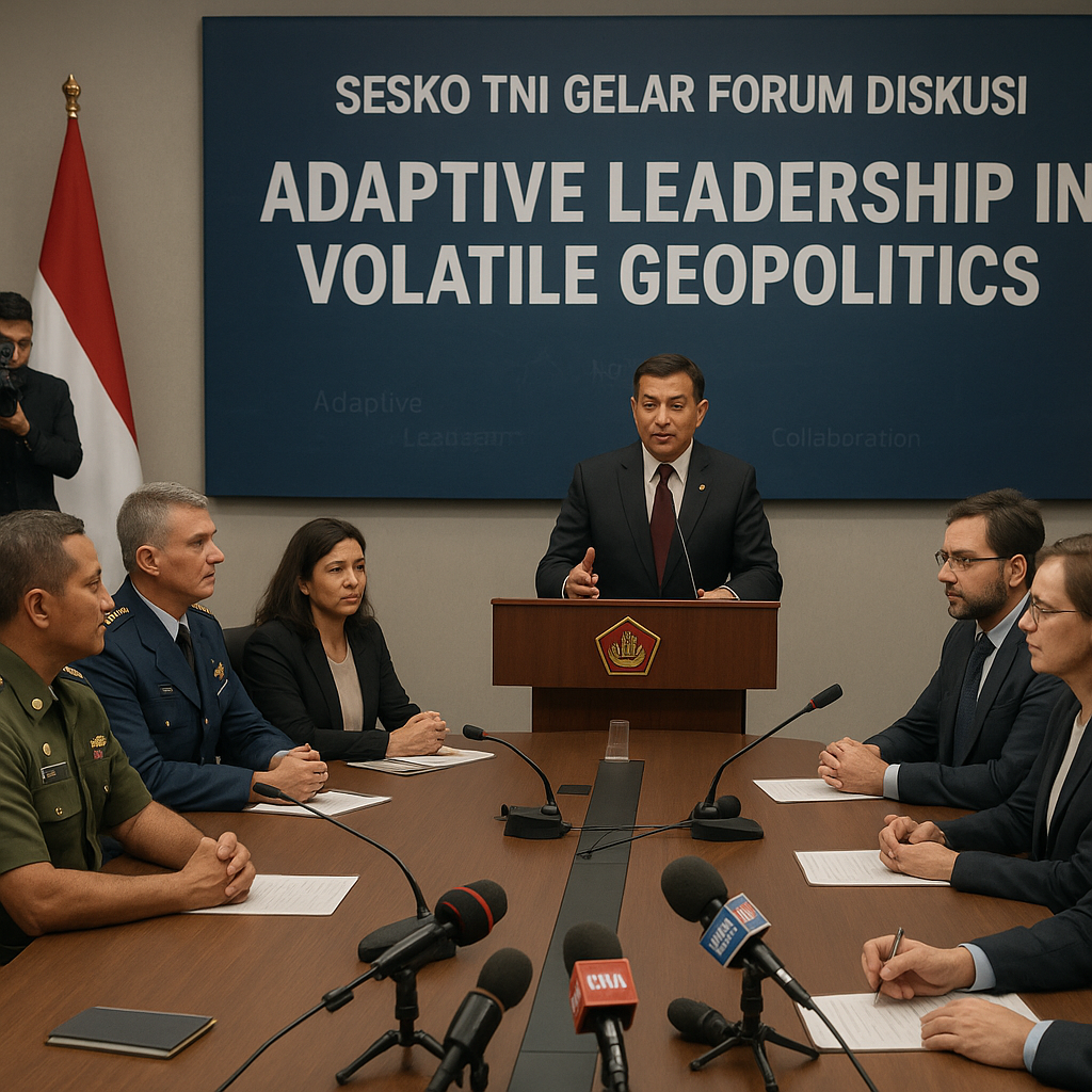 Sesko TNI Gelar Forum Diskusi "Adaptive Leadership in Volatile Geopolitics"