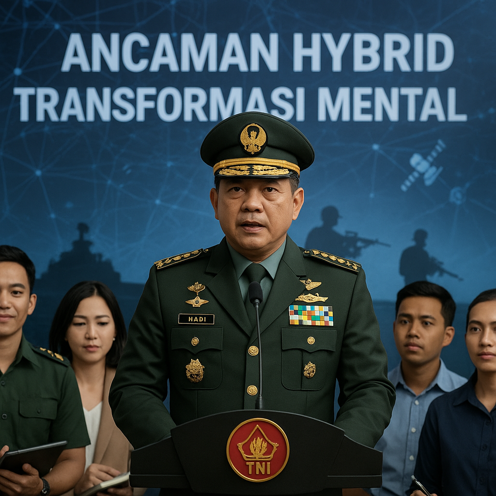 Panglima TNI: Transformasi Mental Penting untuk Hadapi Ancaman Hybrid