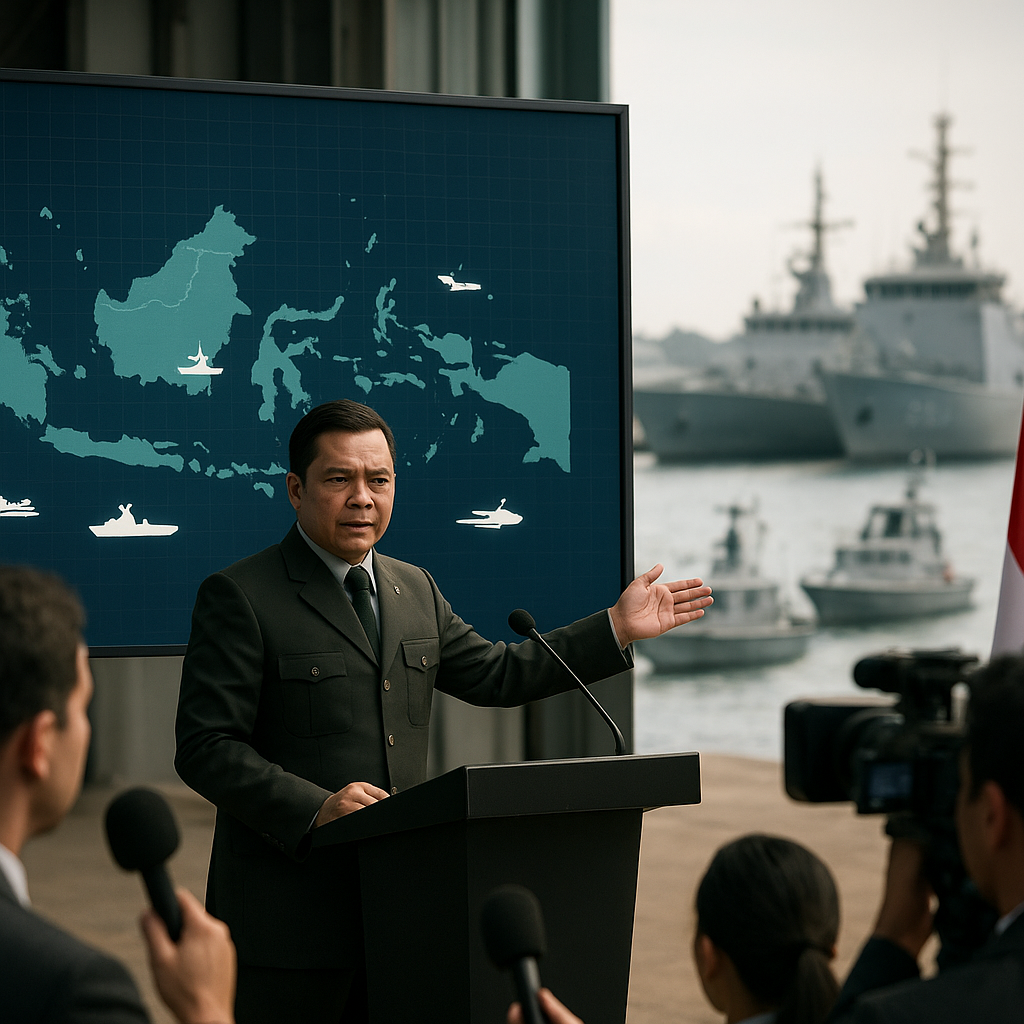 Menhan: Strategi Pertahanan Laut RI Fokus pada Kekuatan Asimetris
