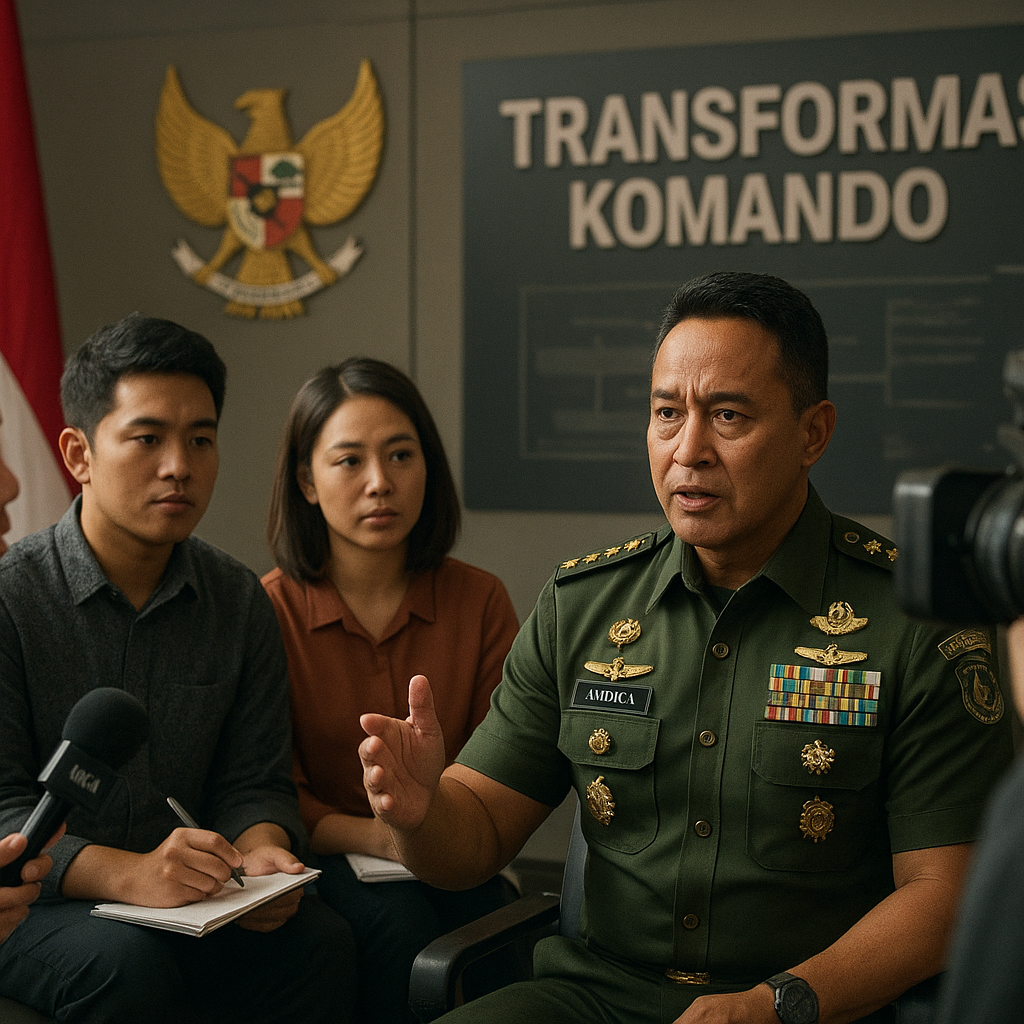 Wawancara KSAD: Pentingnya Disiplin Proaktif dalam Transformasi Komando