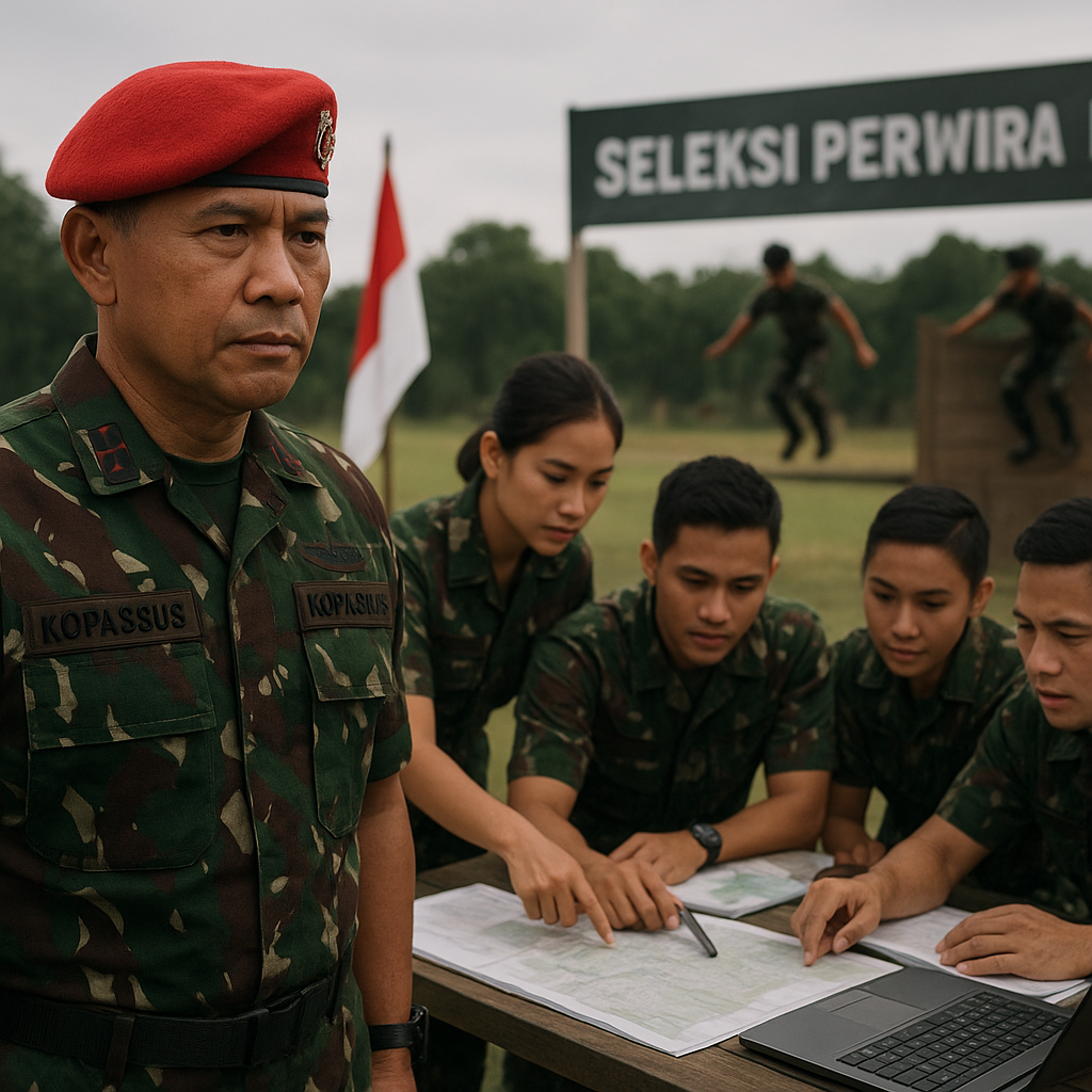 Danjen Kopassus: Seleksi Perwira Baru Fokus pada Mental Juang dan Kemampuan Berpikir Analitis
