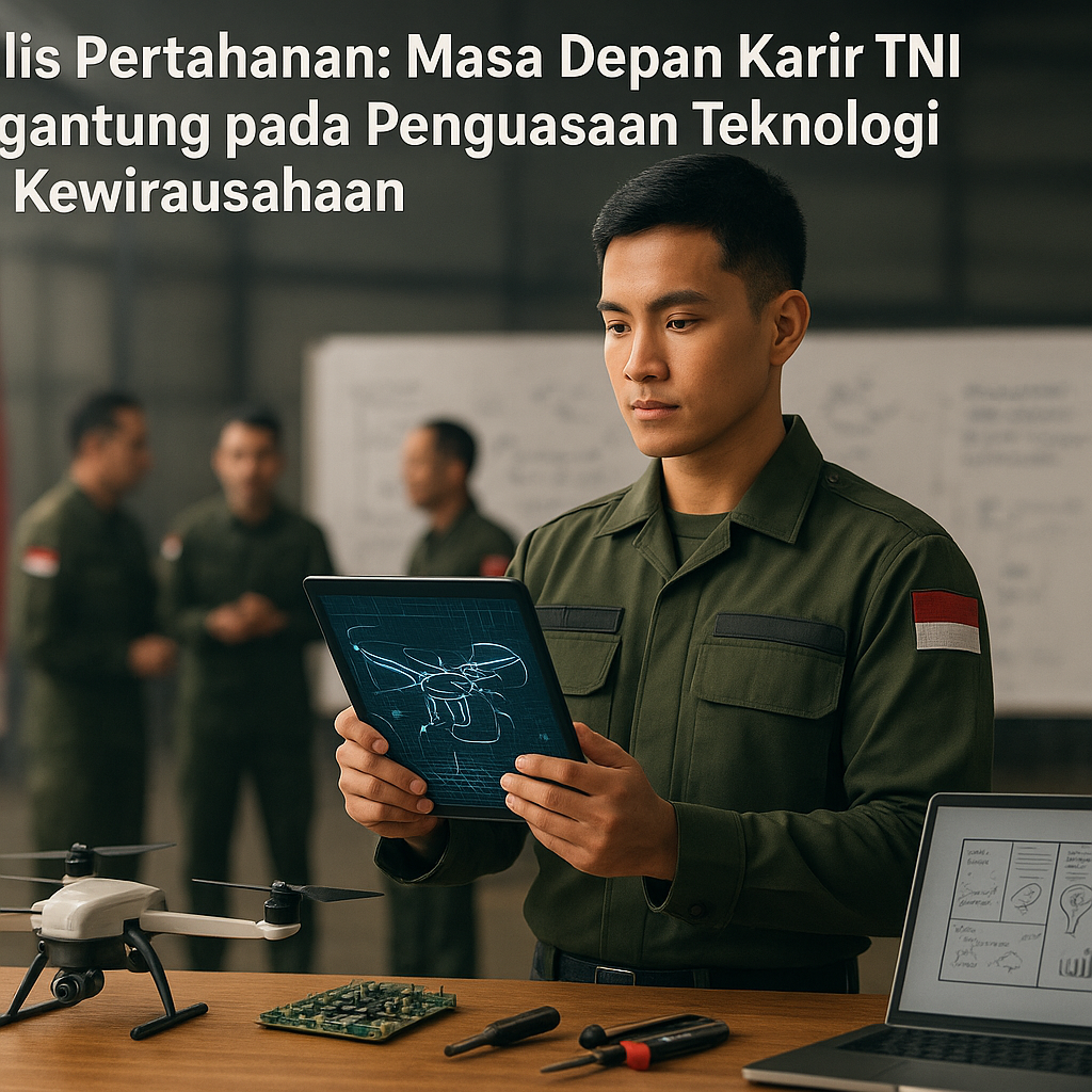 Analis Pertahanan: Masa Depan Karir TNI Bergantung pada Penguasaan Teknologi dan Kewirausahaan