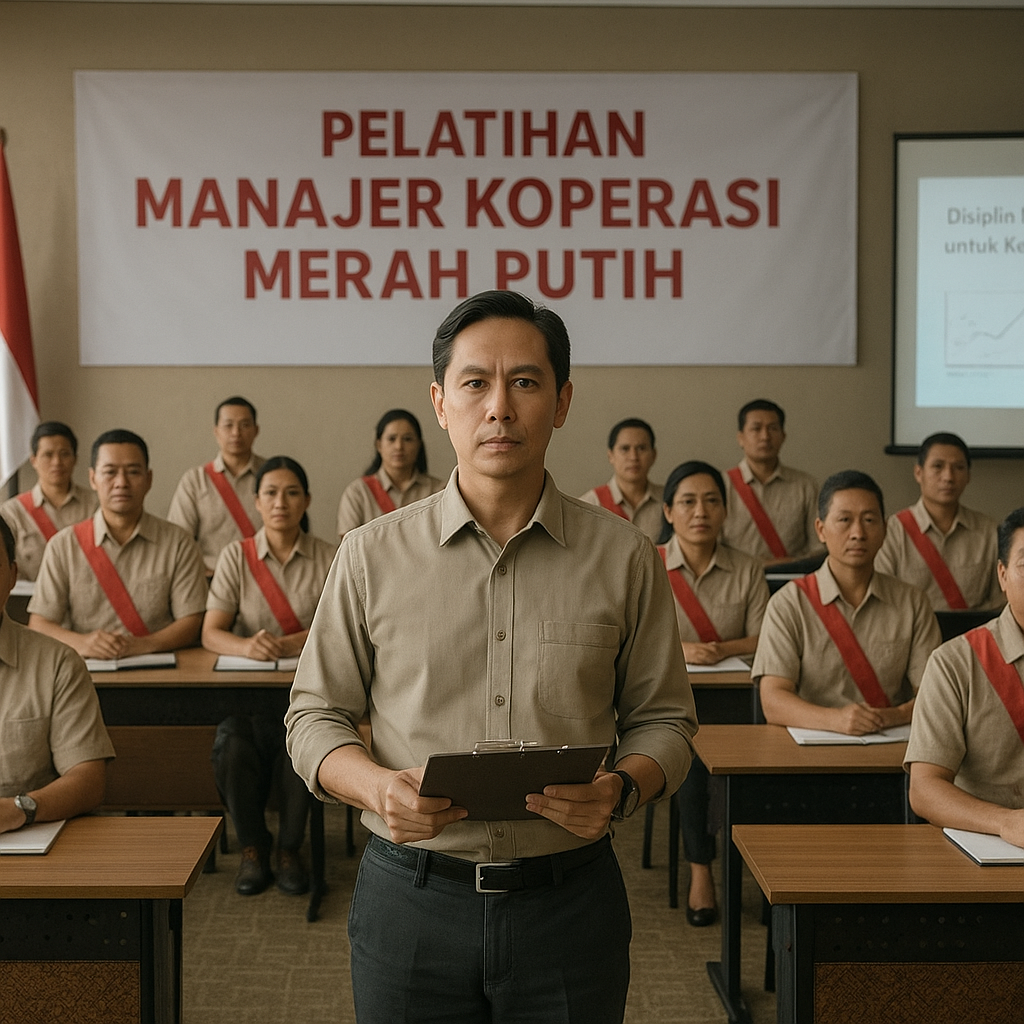 Pelatihan Manajer Koperasi Merah Putih: Disiplin Militer untuk Kepemimpinan Ekonomi