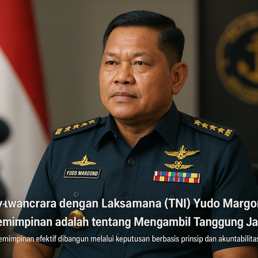 Wawancara dengan Laksamana (TNI) Yudo Margono: "Kepemimpinan adalah tentang Mengambil Tanggung Jawab"