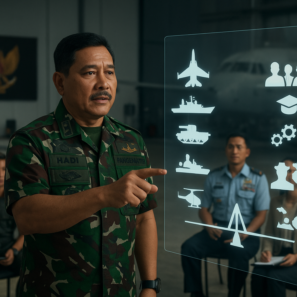 Panglima TNI: Modernisasi Alutsista Harus Diimbangi dengan Modernisasi Pemikiran