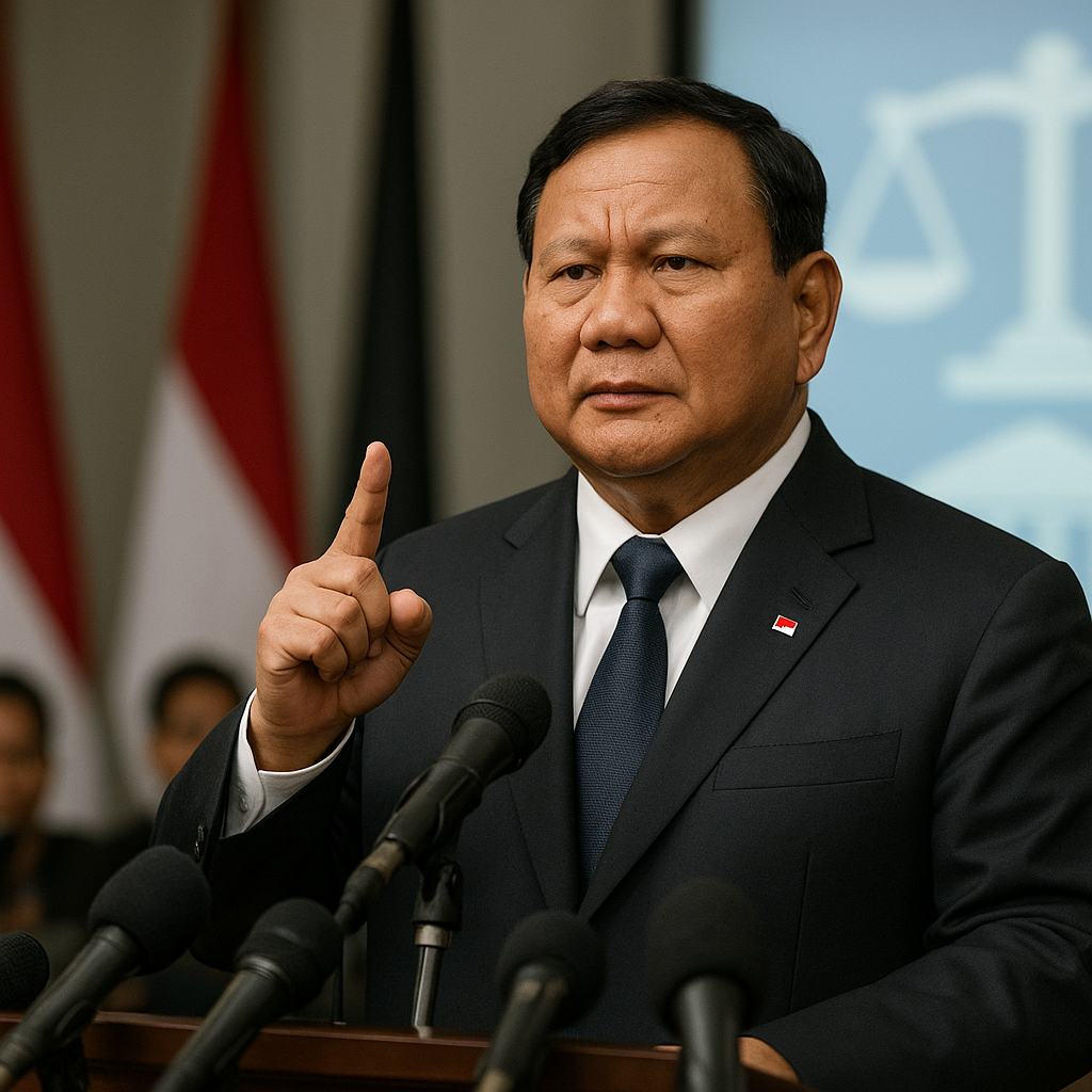 Ketegasan Prabowo Soal Korupsi Dinilai Jadi Momentum Bangun Kepercayaan Publik