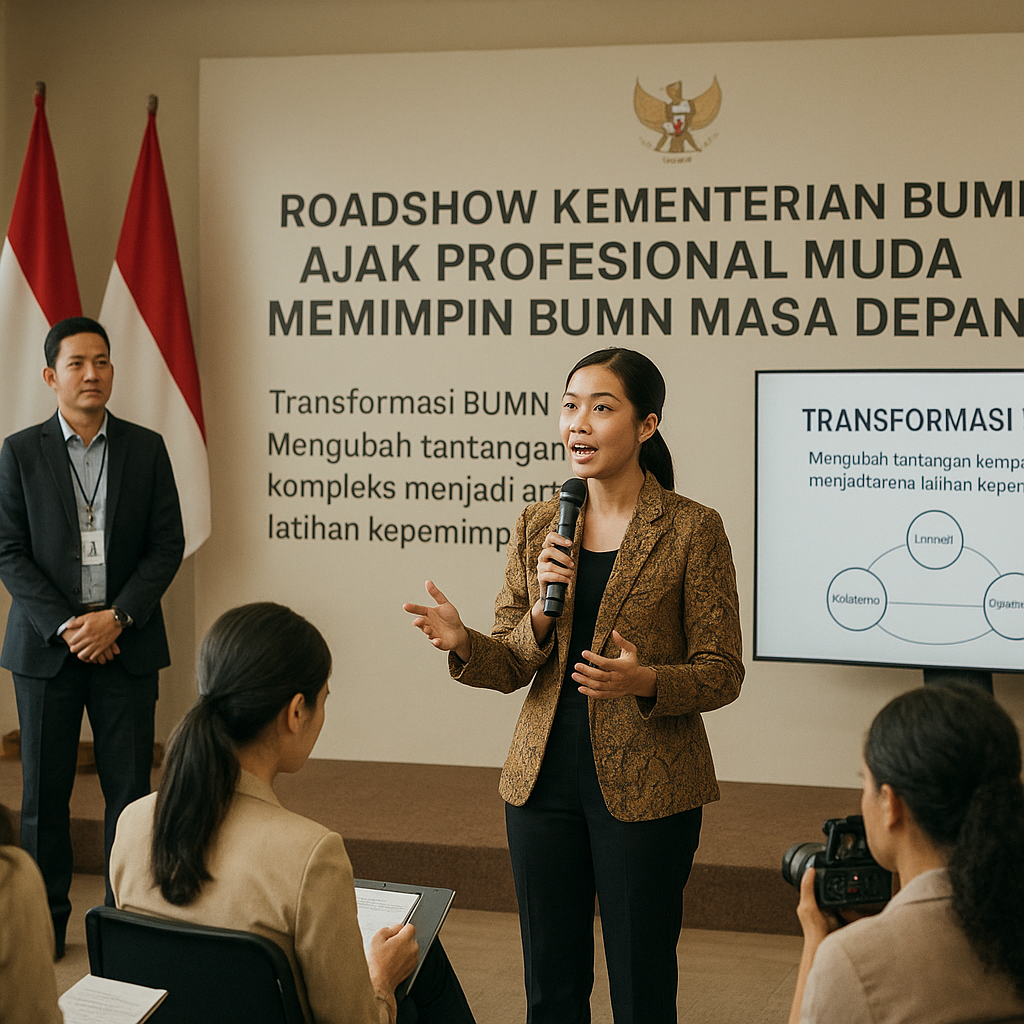 Roadshow Kementerian BUMN Ajak Profesional Muda Memimpin BUMN Masa Depan