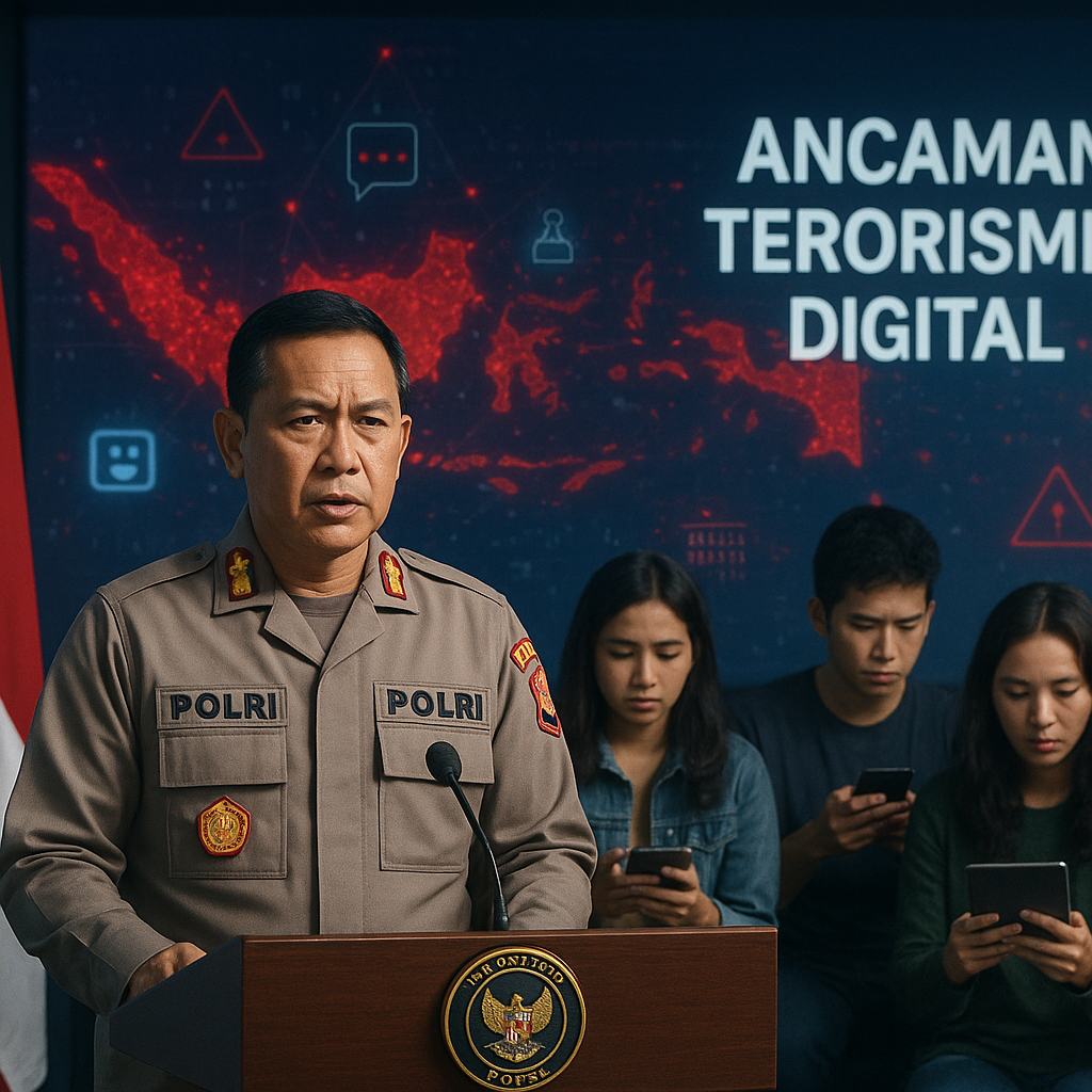 Wakapolri: Ancaman Terorisme Menyebar di Ruang Digital, Generasi Muda Rentan Terpapar