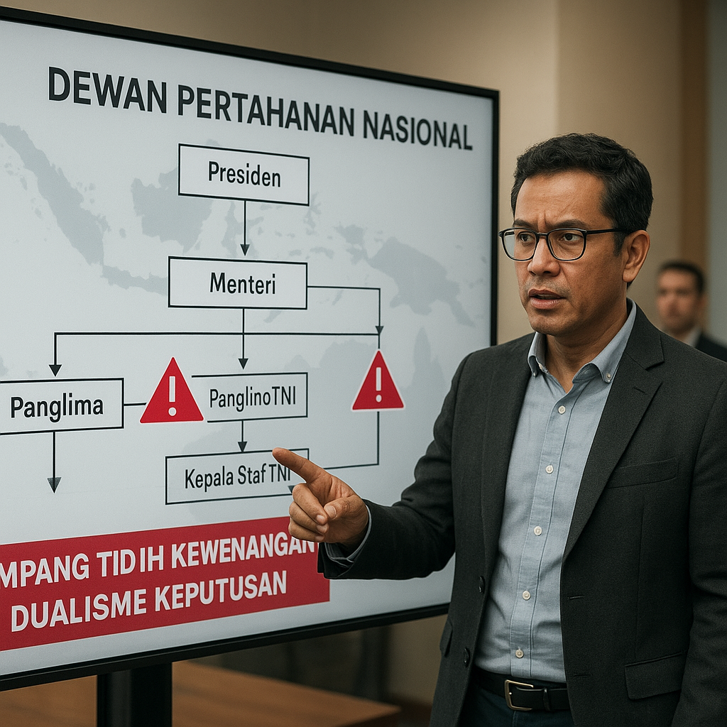Peneliti Soroti DPN, Ingatkan Pergeseran Fungsi Eksekutif dalam Tata Kelola Pertahanan