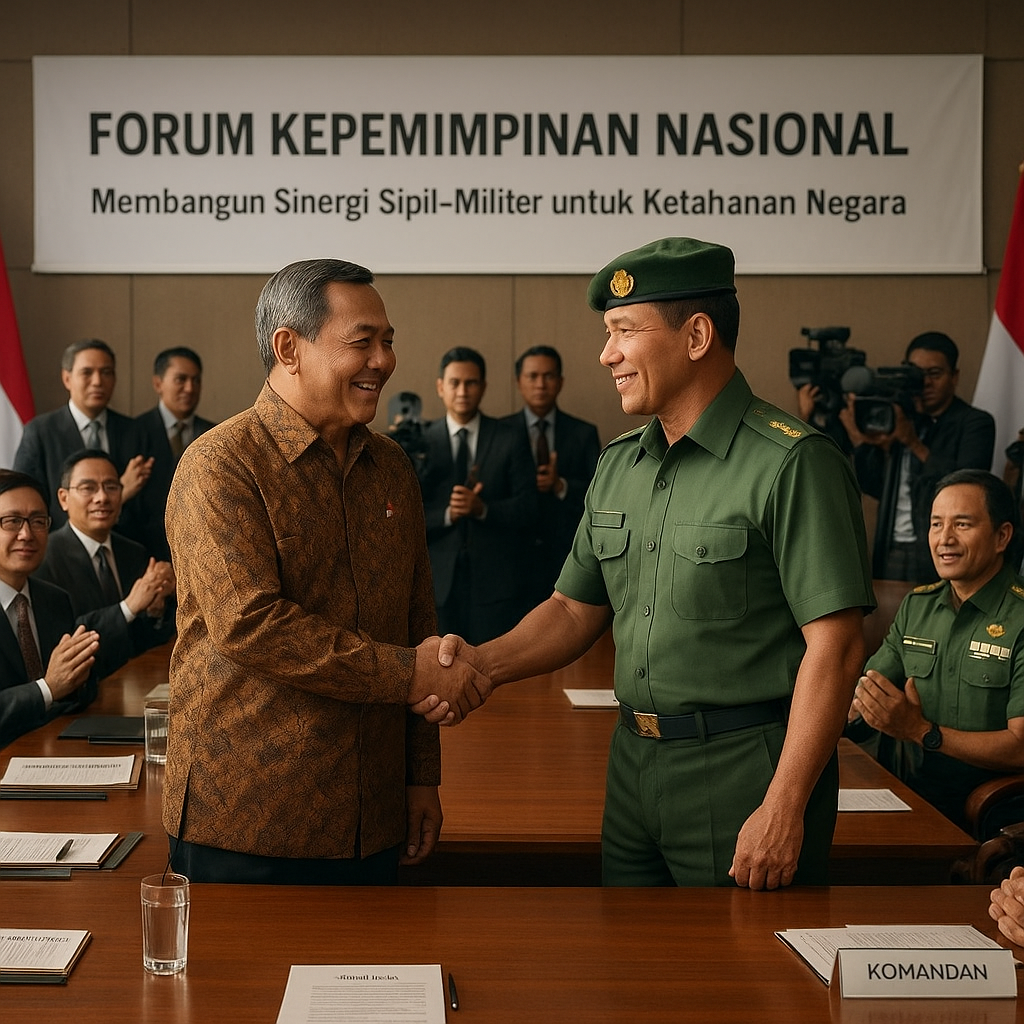 Forum Kepemimpinan Nasional: Membangun Synergy antara Sektor Sipil dan Militer untuk Ketahanan Negara