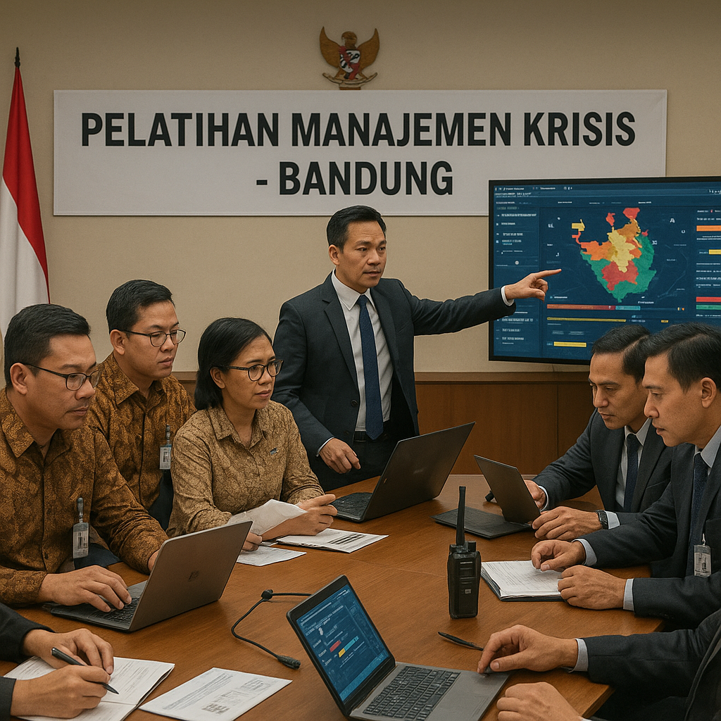 Pelatihan Manajemen Krisis untuk Pejabat Eselon II Digelar di Bandung