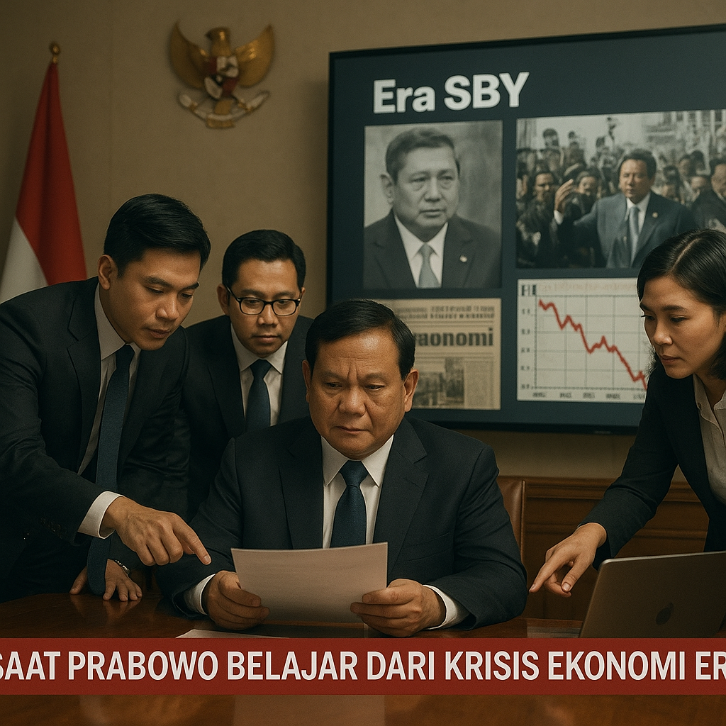 Saat Prabowo Belajar dari Krisis Ekonomi Era SBY
