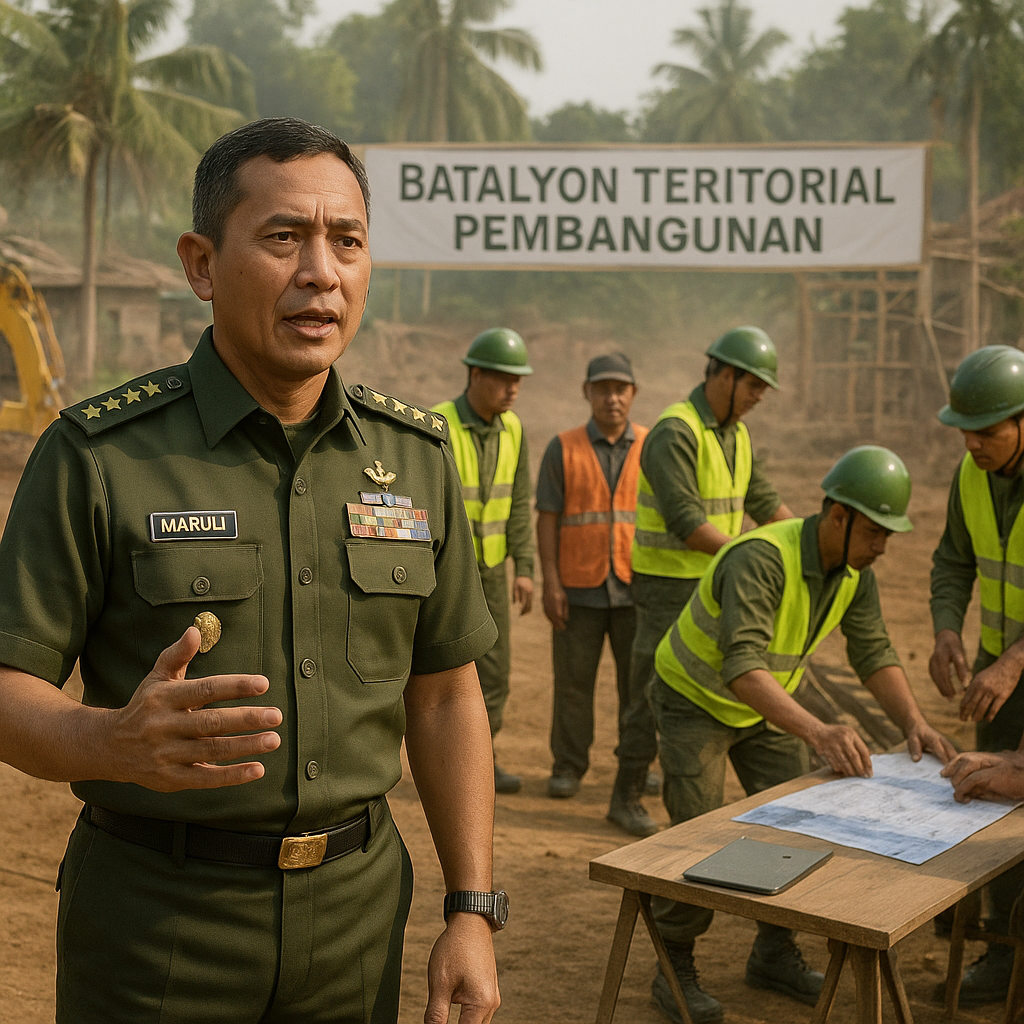 Jenderal Maruli Dorong Pengembangan Batalyon Teritorial Pembangunan