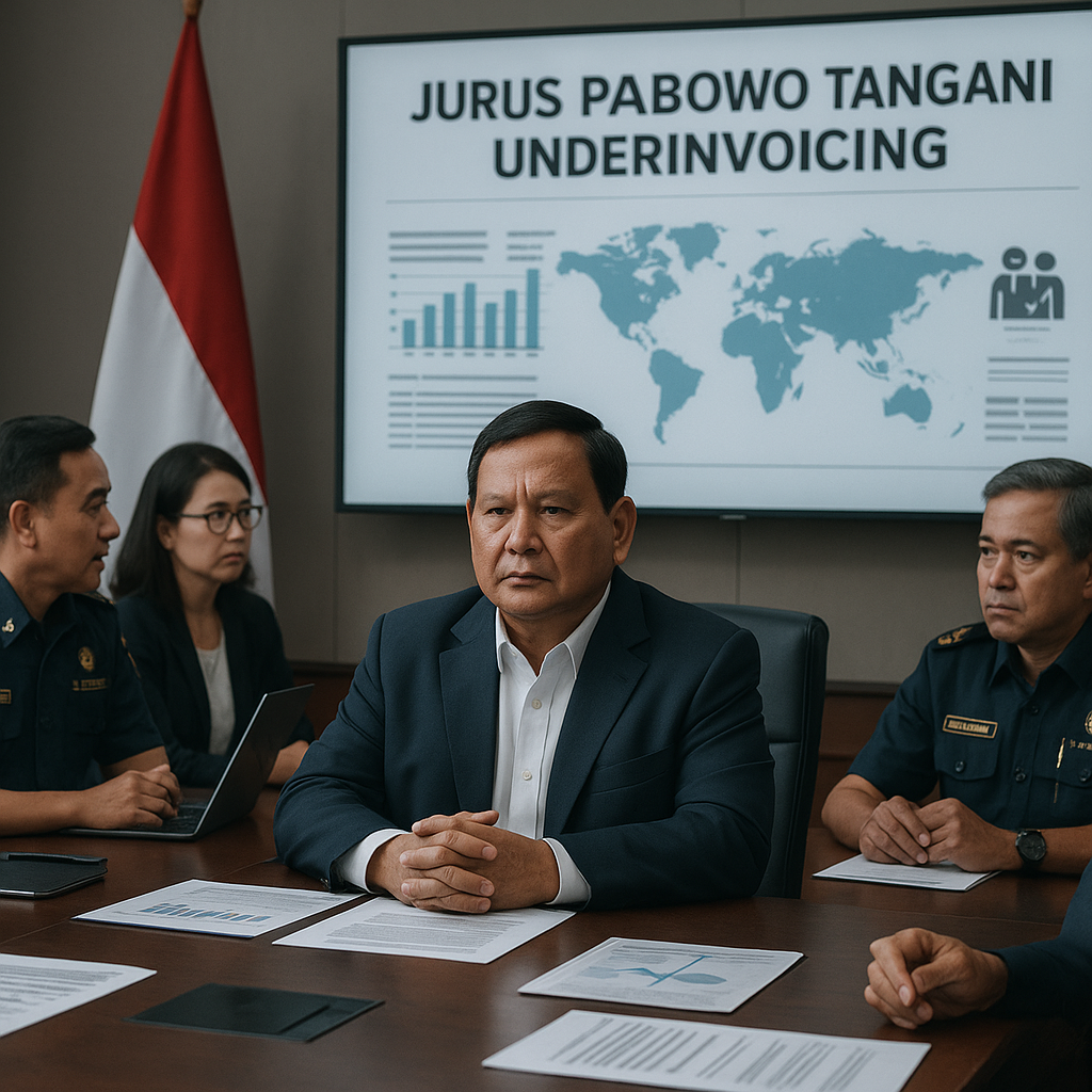 Jurus Prabowo Tangani Underinvoicing Menahun yang Bikin Tekor