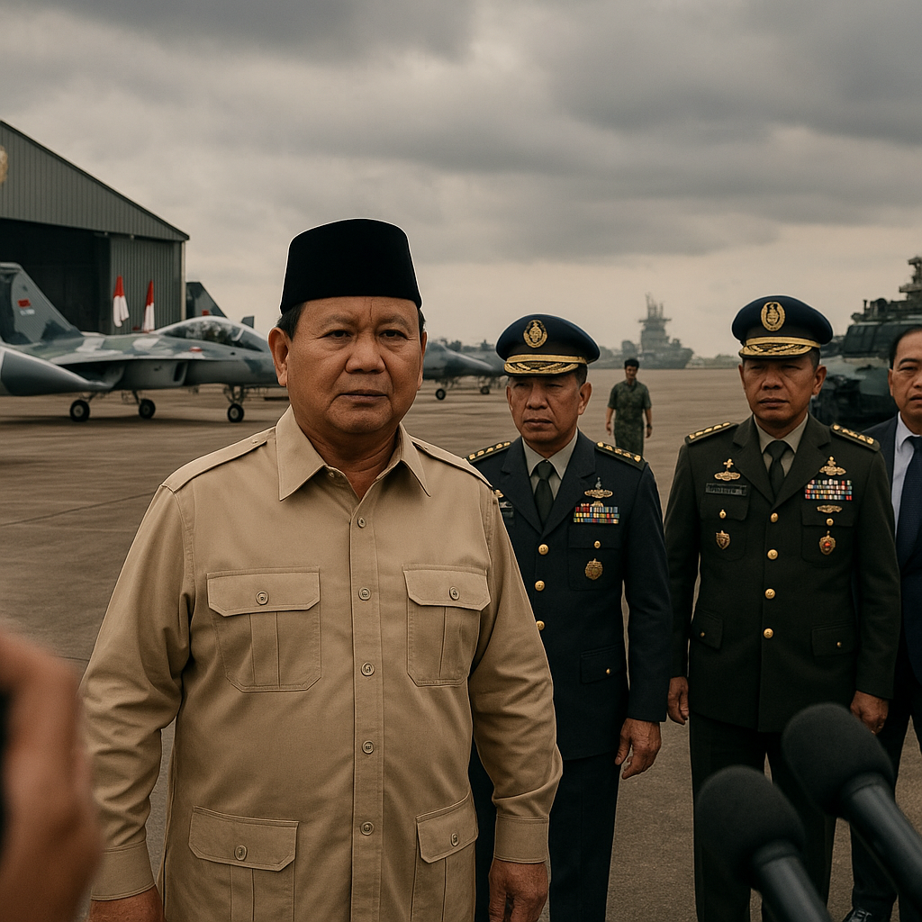 Presiden Prabowo Perkuat Pertahanan Nasional melalui Modernisasi Alutsista