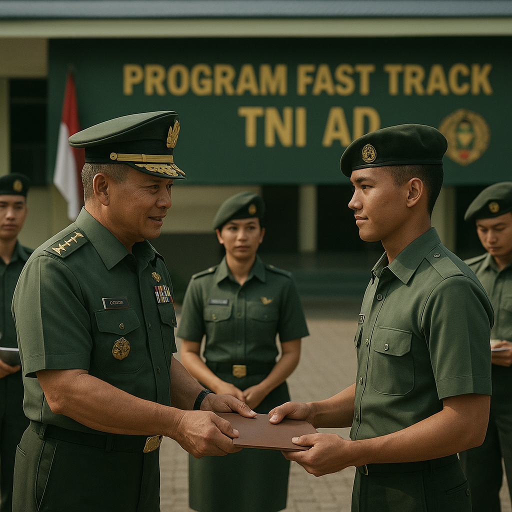 Program 'Fast Track' TNI AD Buka Jalan bagi Perwira Muda Berbakat