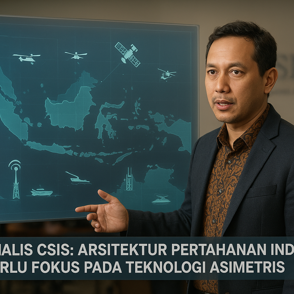 Analis CSIS: Arsitektur Pertahanan Indonesia Perlu Fokus pada Teknologi Asimetris