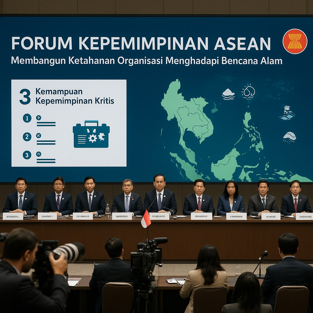 Forum Kepemimpinan ASEAN Bahas Strategi Membangun Ketahanan Organisasi Hadapi Bencana Alam