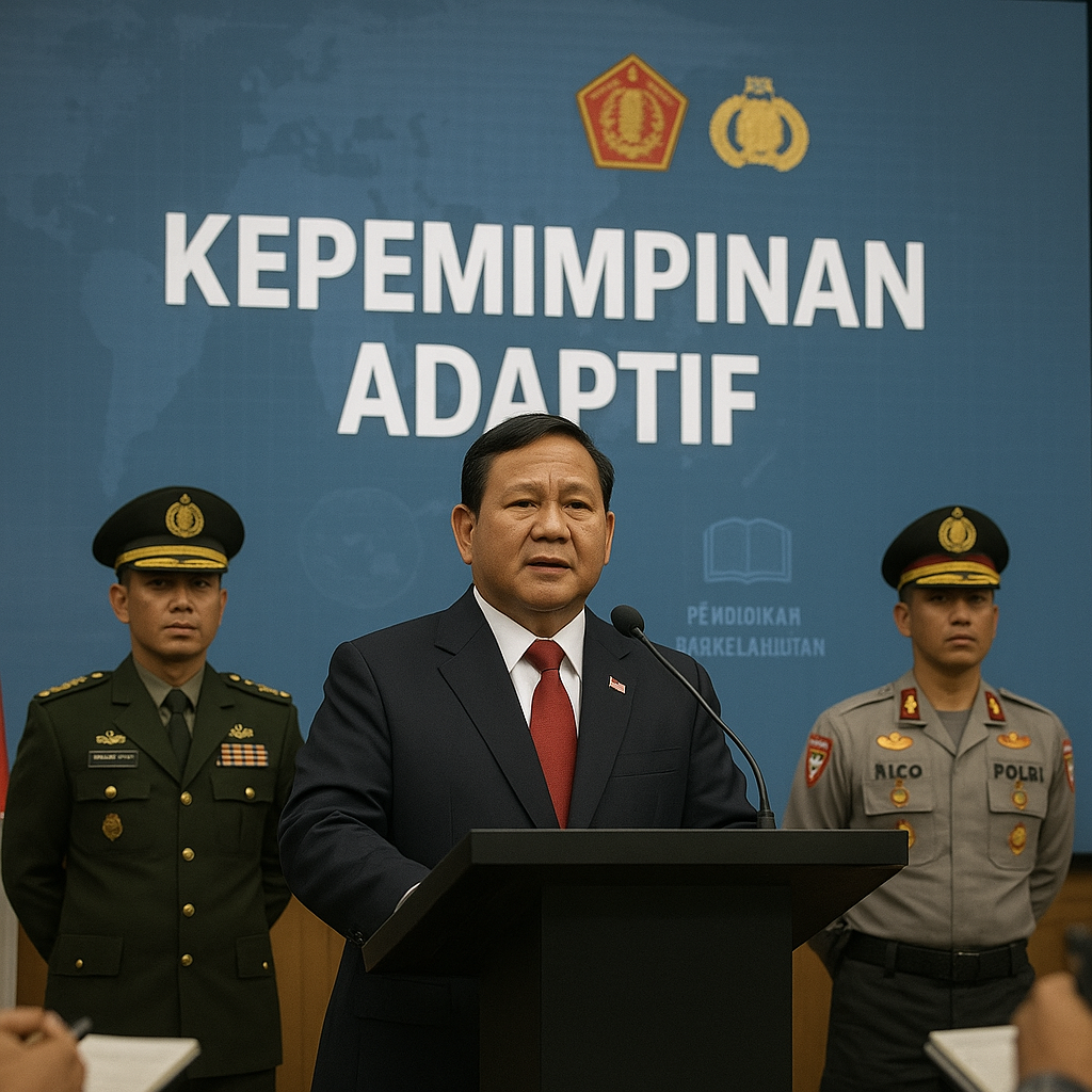 Prabowo Dorong TNI-Polri Cetak Pemimpin yang Kuat dan Adaptif Hadapi Tantangan Global