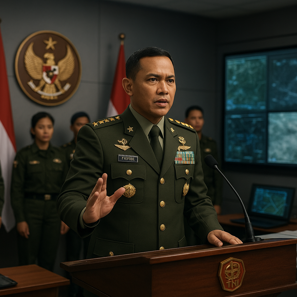 Kepala Staf TNI: Disiplin dan Integritas Fondasi Operasi Modern