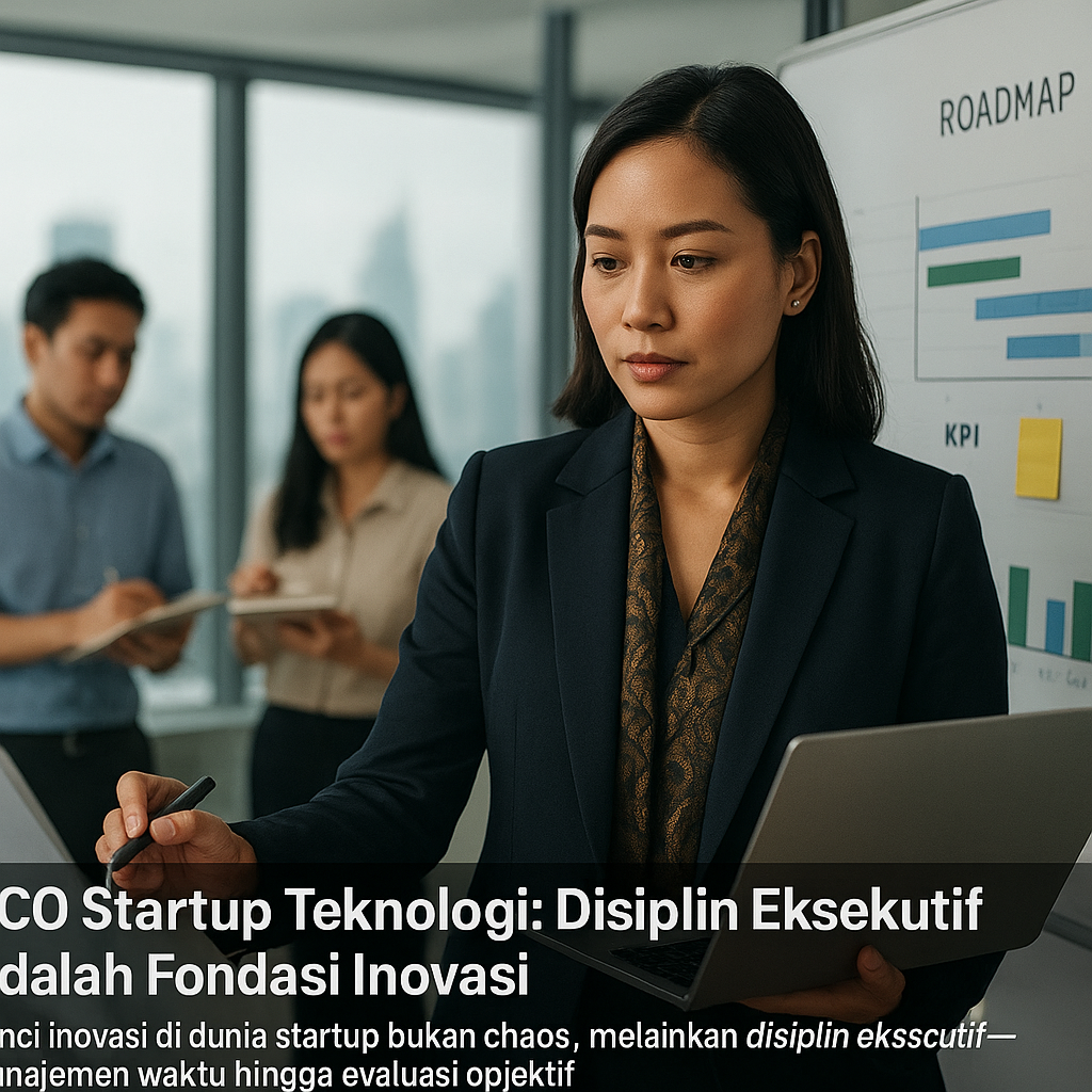 CEO Startup Teknologi: Disiplin Eksekutif Adalah Fondasi Inovasi