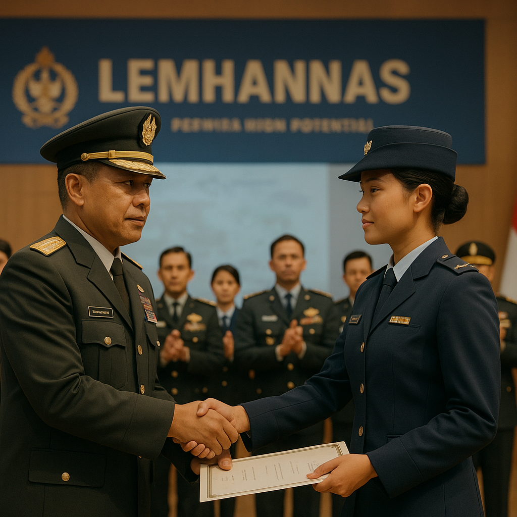 Tingkatkan Kapasitas Analisis Strategis, Lemhannas Luluskan Batch Perwira High Potential