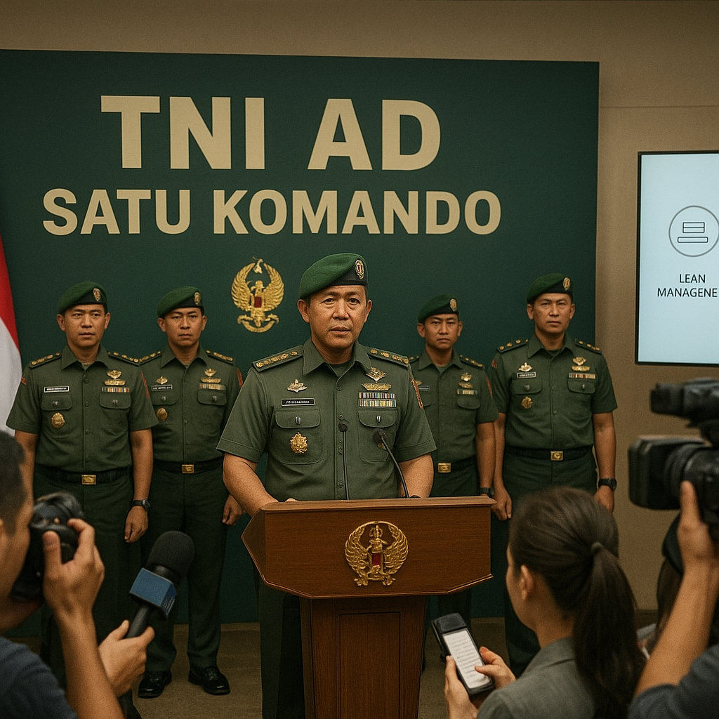 TNI AD Luncurkan Program 'Satu Komando', Meningkatkan Efisiensi Manajemen Tim Operasi