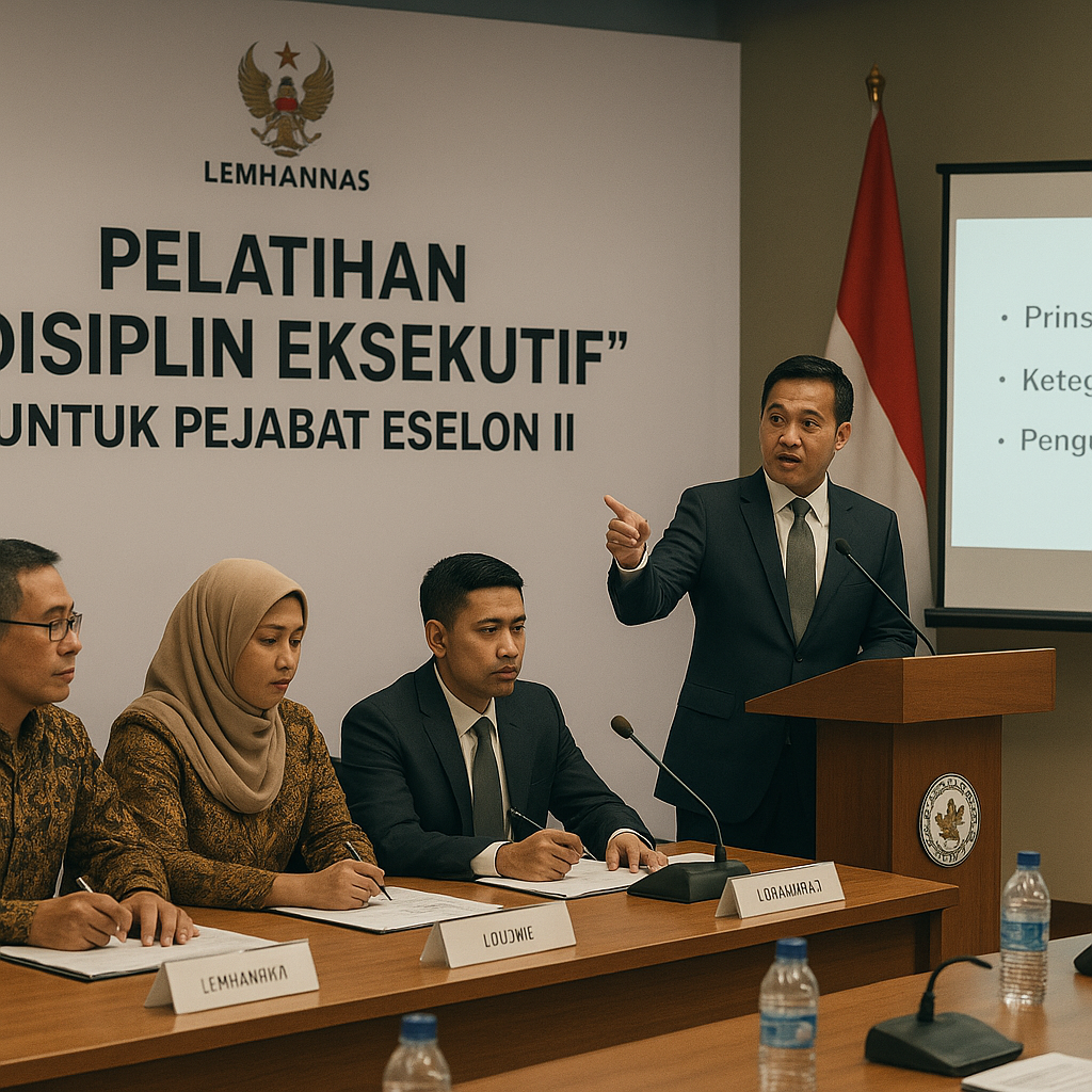 Pelatihan 'Disiplin Eksekutif' untuk Pejabat Eselon II Digelar oleh Lemhannas